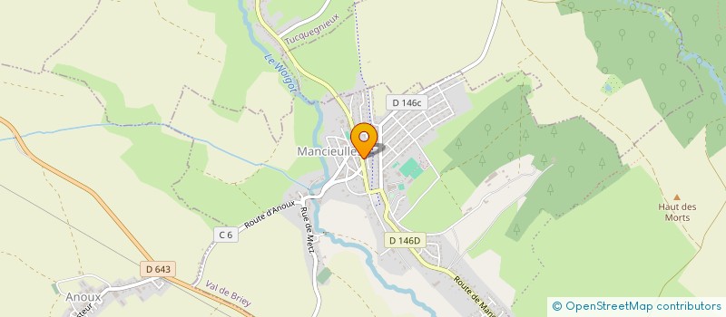 localisation de l'entreprise MONSIEUR ALBERT ZANELLO  VAL DE BRIEY