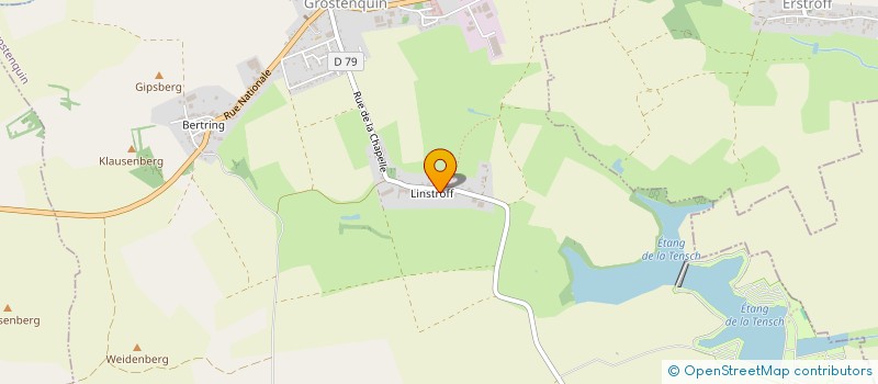 localisation de l'entreprise MONSIEUR ALBERT ZIMMERMANN  GROSTENQUIN