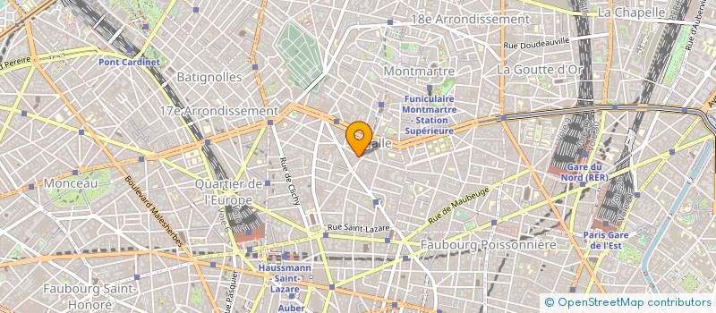 localisation de l'entreprise MONSIEUR ALBERTINO DE PINA VAZ à PARIS