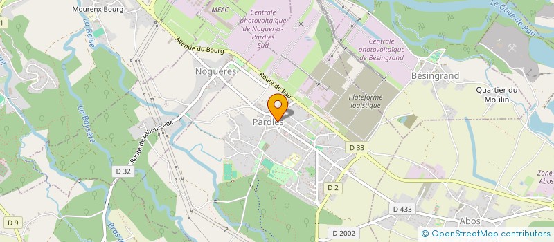 localisation de l'entreprise MONSIEUR ALBERTO ALONZI  PARDIES