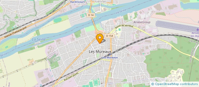 localisation de l'entreprise MONSIEUR ALBERTO ANTUNES NETO à LES MUREAUX