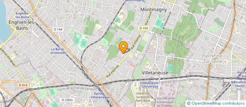 localisation de l'entreprise MONSIEUR ALBERTO BRANCO  MONTMAGNY