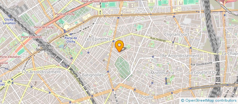 localisation de l'entreprise MONSIEUR ALBERTO CABRERA LUNA  PARIS