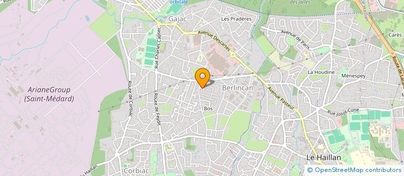 localisation de l'entreprise MONSIEUR ALBERTO CARMONA CORREA à SAINT-MEDARD-EN-JALLES
