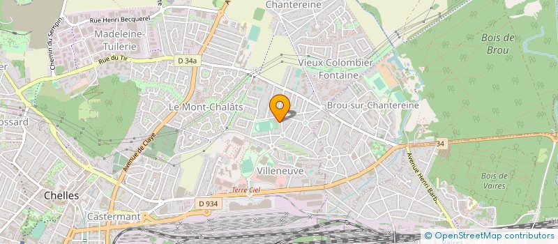 localisation de l'entreprise MONSIEUR ALBERTO CERNADAS VILARINO à CHELLES