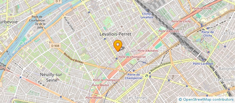 localisation de l'entreprise MONSIEUR ALBERTO CONGIU à LEVALLOIS-PERRET