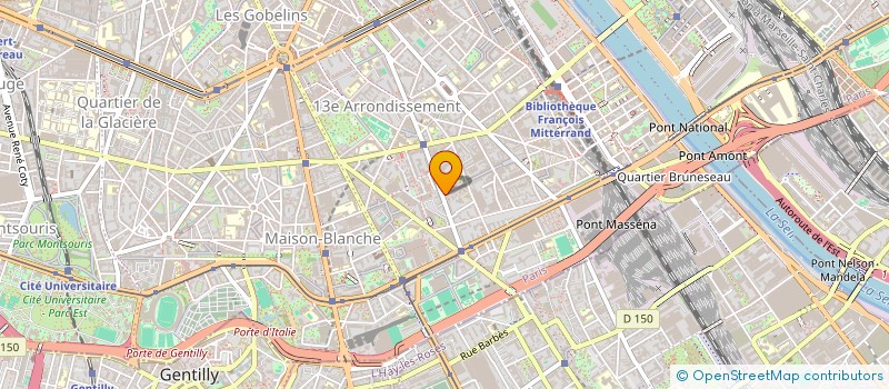 localisation de l'entreprise MONSIEUR ALBERTO CONT  PARIS