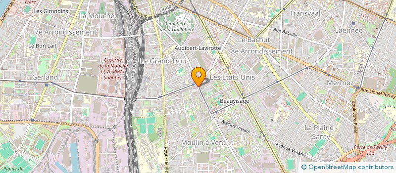 localisation de l'entreprise MONSIEUR ALBERTO COSTA  LYON