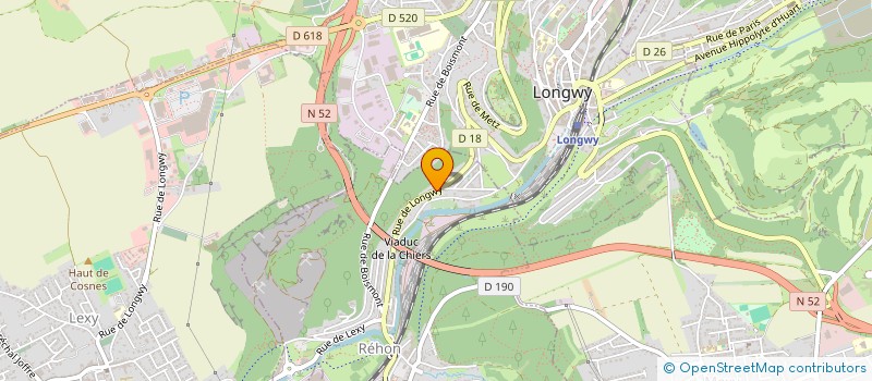 localisation de l'entreprise MONSIEUR ALBERTO COSTA LIMA DOS SANTOS  REHON