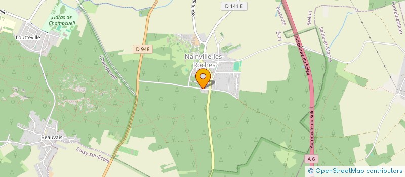 localisation de l'entreprise MONSIEUR ALBERTO DA SILVA DE OLIVEIRA  NAINVILLE-LES-ROCHES