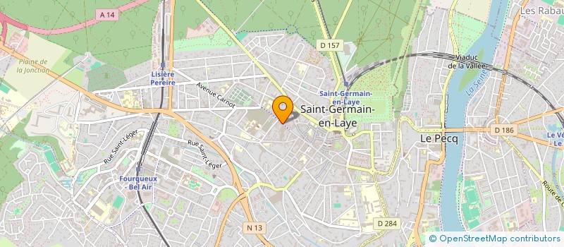 localisation de l'entreprise MONSIEUR ALBERTO DA SILVA SALGADINHO  SAINT-GERMAIN-EN-LAYE