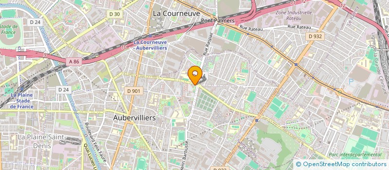 localisation de l'entreprise MONSIEUR ALBERTO DIOGO à AUBERVILLIERS