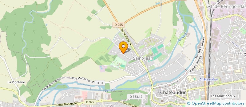 localisation de l'entreprise MONSIEUR ALBERTO DOS SANTOS DE JESUS à CHATEAUDUN