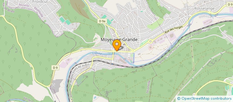 localisation de l'entreprise MONSIEUR ALBERTO DUMA  MOYEUVRE-GRANDE