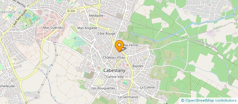 localisation de l'entreprise MONSIEUR ALBERTO GARCIA à CABESTANY