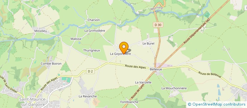 localisation de l'entreprise MONSIEUR ALBERTO GARCIA à CHABANIERE