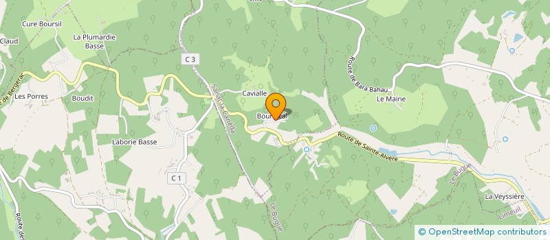 localisation de l'entreprise MONSIEUR ALBERTO GOMEZ  SAINT-AVIT-DE-VIALARD