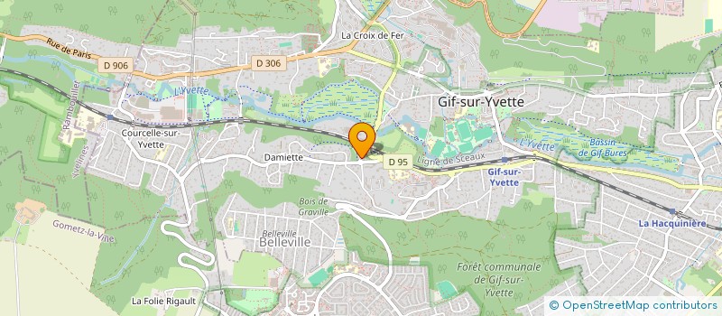 localisation de l'entreprise MONSIEUR ALBERTO GONCALVES  GIF-SUR-YVETTE