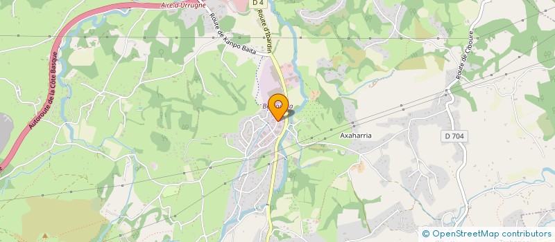 localisation de l'entreprise MONSIEUR ALBERTO GONZALEZ ROJO  URRUGNE