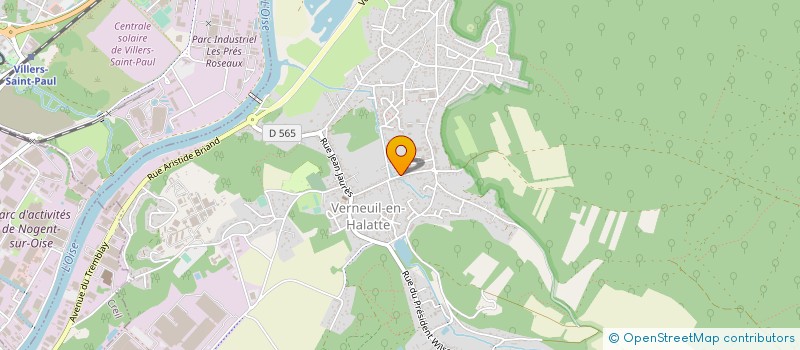 localisation de l'entreprise MONSIEUR ALBERTO LARIVIERE  LANTY