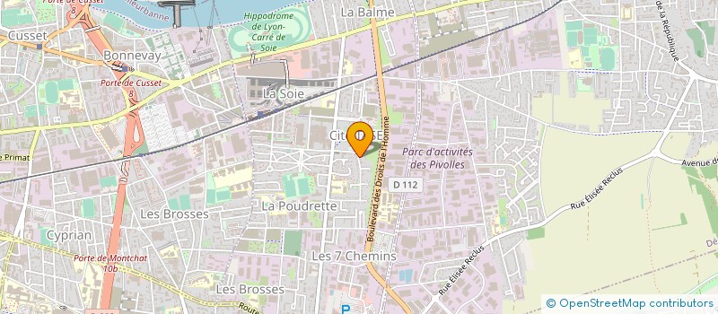 localisation de l'entreprise MONSIEUR ALBERTO LUIS  VAULX-EN-VELIN