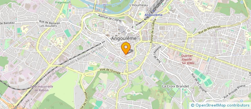 localisation de l'entreprise MONSIEUR ALBERTO MONTT MOSCOSO à ANGOULEME