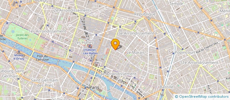 localisation de l'entreprise MONSIEUR ALBERTO OCHOA  PARIS