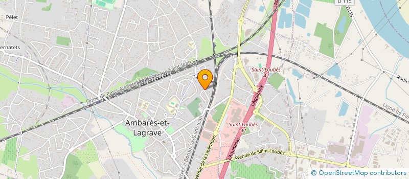 localisation de l'entreprise MONSIEUR ALBERTO PINHEIRO MAGALHAES à AMBARES-ET-LAGRAVE