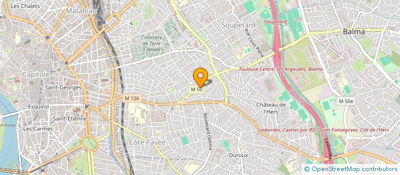 localisation de l'entreprise MONSIEUR ALBERTO RABEKARANY à TOULOUSE