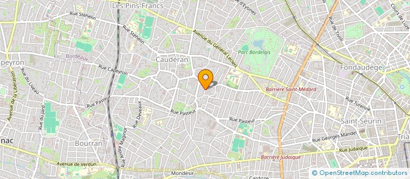 localisation de l'entreprise MONSIEUR ALBERTO RAGAZZI à BORDEAUX