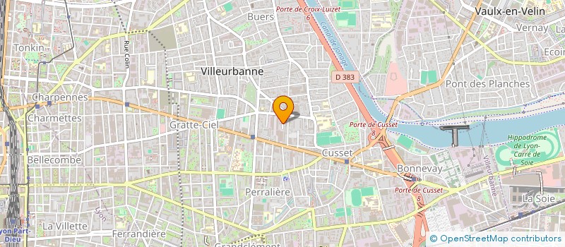 localisation de l'entreprise MONSIEUR ALBERTO SOARES  VILLEURBANNE