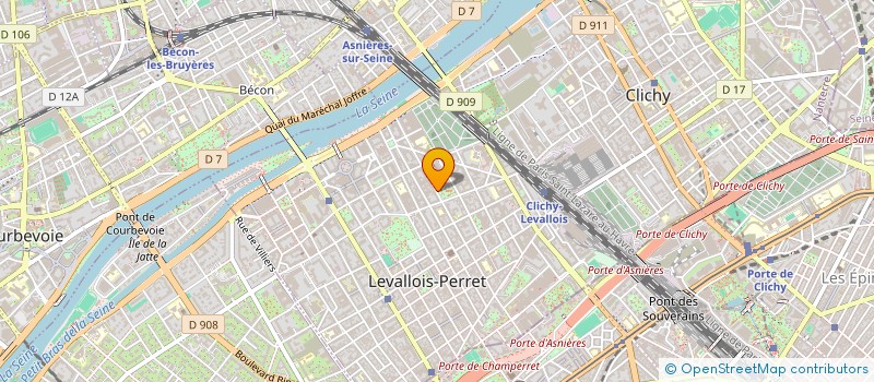 localisation de l'entreprise MONSIEUR ALBERTO TEIXEIRA à LEVALLOIS-PERRET