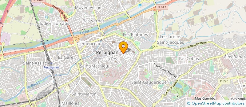 localisation de l'entreprise MONSIEUR ALBERTO VALLES  PERPIGNAN