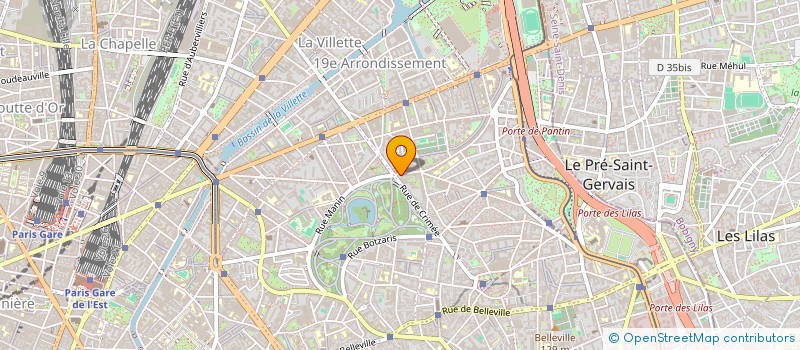 localisation de l'entreprise MONSIEUR ALBERTO VEJARANO CACERES  PARIS