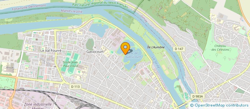 localisation de l'entreprise MONSIEUR ALBERTO VIEIRA  MANTES-LA-JOLIE