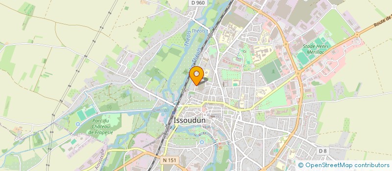 localisation de l'entreprise MONSIEUR ALBERTOS RISTEA à ISSOUDUN