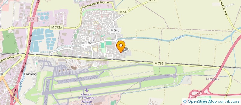 localisation de l'entreprise MONSIEUR ALBIM KASTRATI  AULNAT