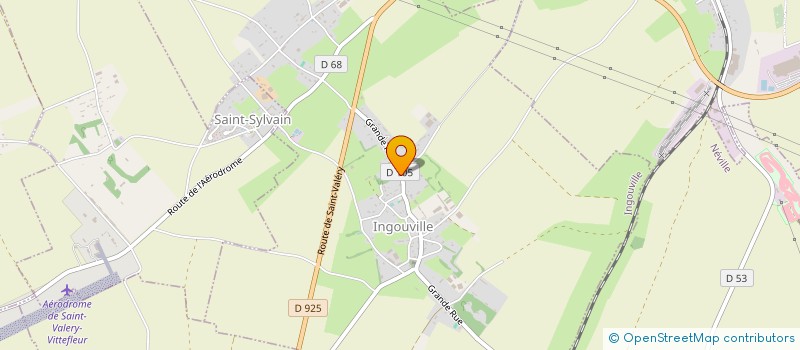 localisation de l'entreprise MONSIEUR ALBIN AUDOUARD  INGOUVILLE