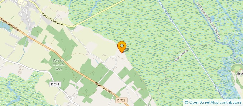 localisation de l'entreprise MONSIEUR ALBIN BOMPEIX  SAINT-JUST-LUZAC