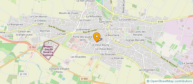 localisation de l'entreprise MONSIEUR ALBIN BOULINE  SAINT-MACAIRE-DU-BOIS