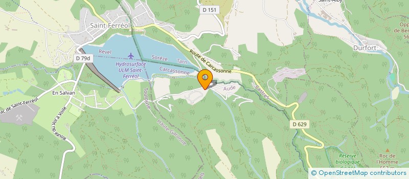 localisation de l'entreprise MONSIEUR ALBIN BOURGEOIS  LES BRUNELS