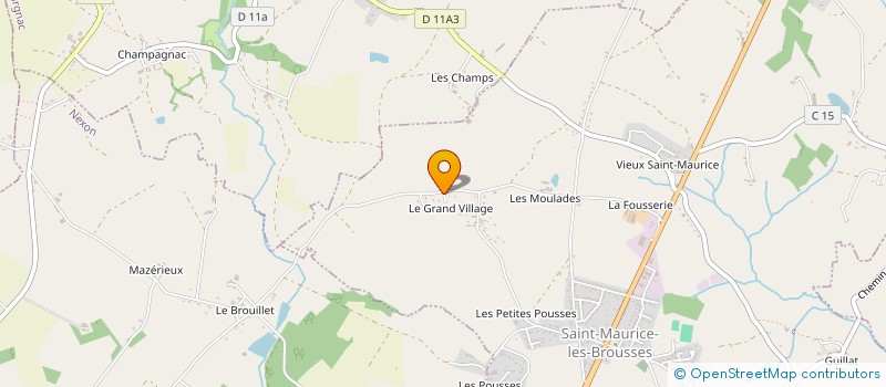 localisation de l'entreprise MONSIEUR ALBIN CAMPION à SAINT-MAURICE-LES-BROUSSES