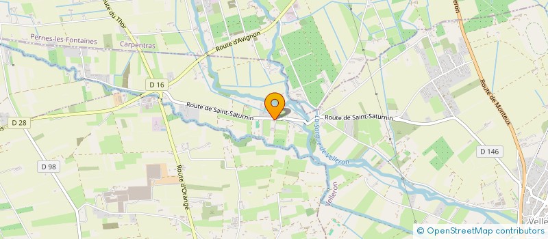 localisation de l'entreprise MONSIEUR ALBIN CHAUTARD à VELLERON