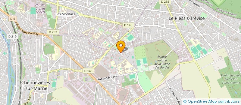 localisation de l'entreprise MONSIEUR ALBIN DUFOURMANTELLE  CHENNEVIERES-SUR-MARNE