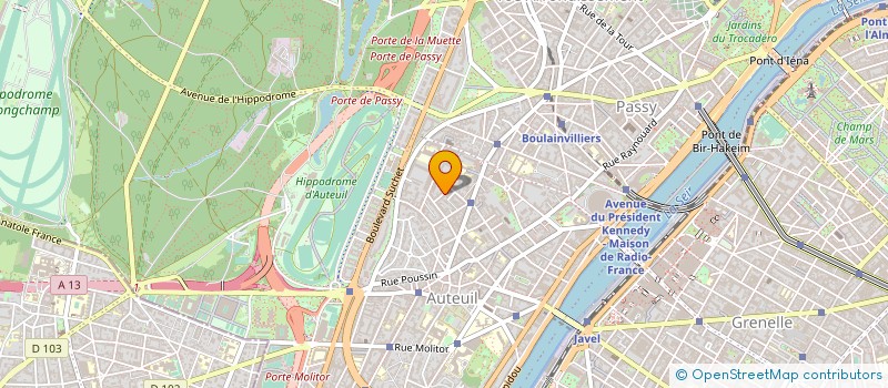 localisation de l'entreprise MONSIEUR ALBIN EGASSE  PARIS