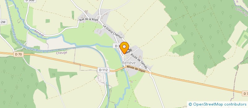 localisation de l'entreprise MONSIEUR ALBIN LOYAL  RENEVE