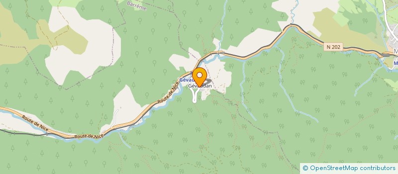 localisation de l'entreprise MONSIEUR ALBIN MAUREL  TARTONNE