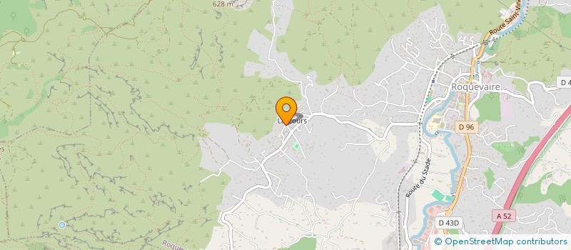 localisation de l'entreprise MONSIEUR ALBINO CARREIRA TOMAS  ROQUEVAIRE