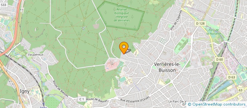 localisation de l'entreprise MONSIEUR ALBINO DE ARAUJO ALVES  VERRIERES-LE-BUISSON