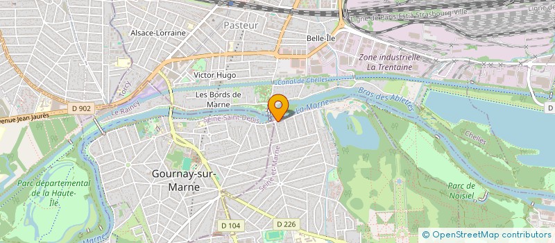 localisation de l'entreprise MONSIEUR ALBINO DOS SANTOS JORDAO  CHAMPS-SUR-MARNE